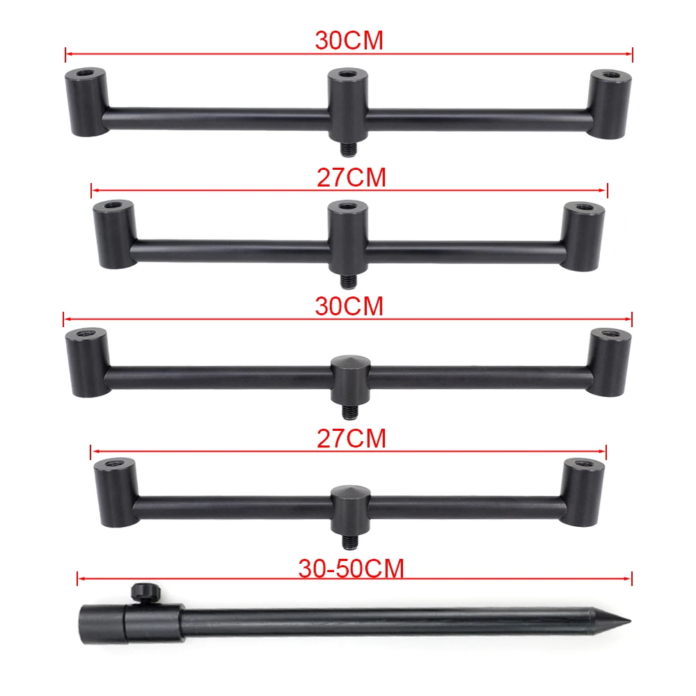 Accesorios de pesca de carpa, palos de banco y barras de zumbido, juego de vaina de caña de pescar, equipo de carpa - imagen 3