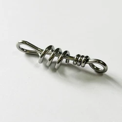 Conector señuelos acero inoxidable – Broche rápido para pesca pesada