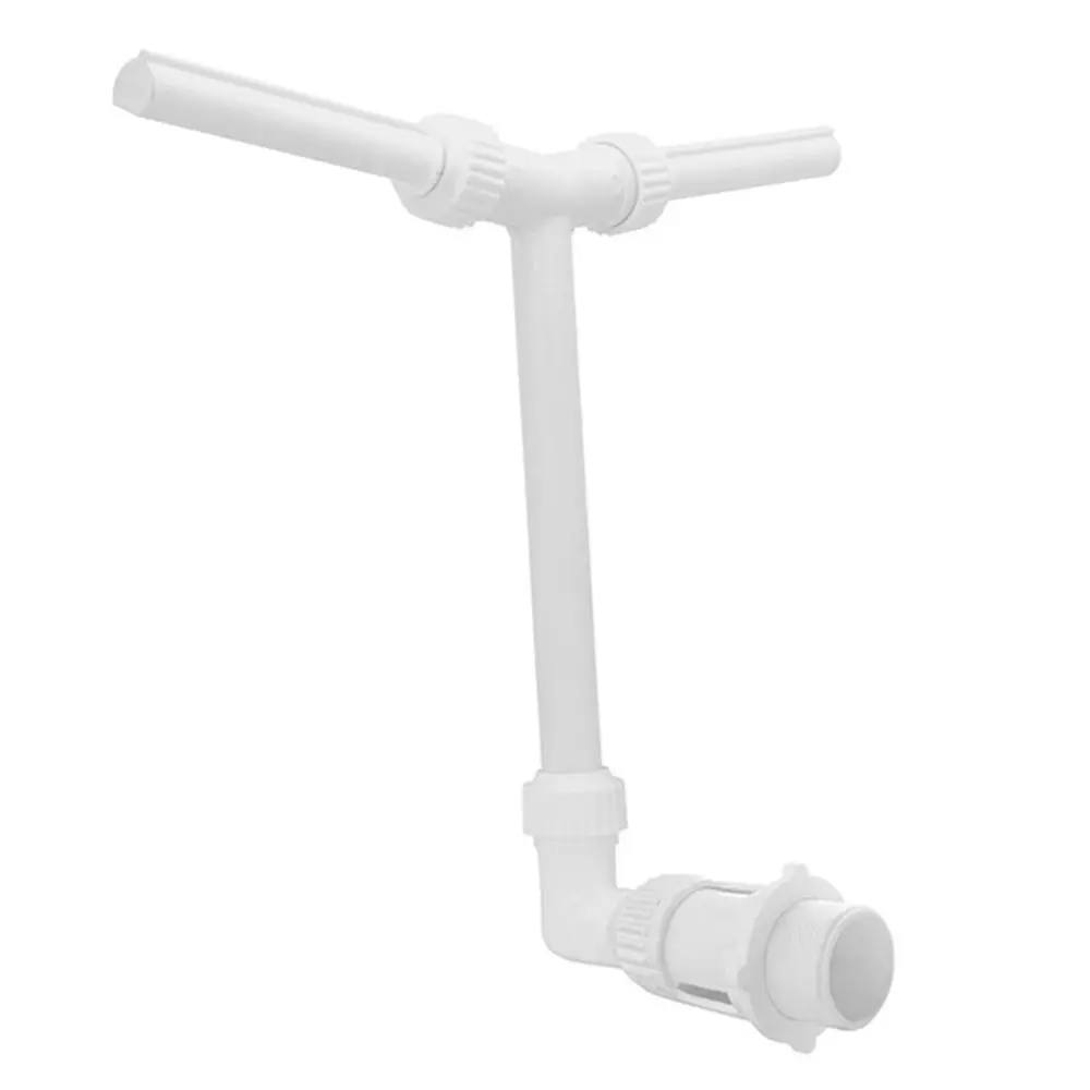 Un ajuste de tubería de PVC blanco diseñado para aplicaciones de plomería