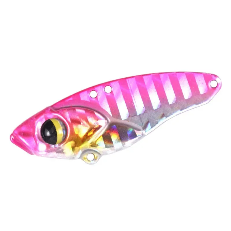 Señuelo de Pesca de Metal Vib, cebo Artificial de 10g, con vibración, para trucha, lubina, aparejos, Vibe, perca, Swimbait, 1 piezas - imagen 2