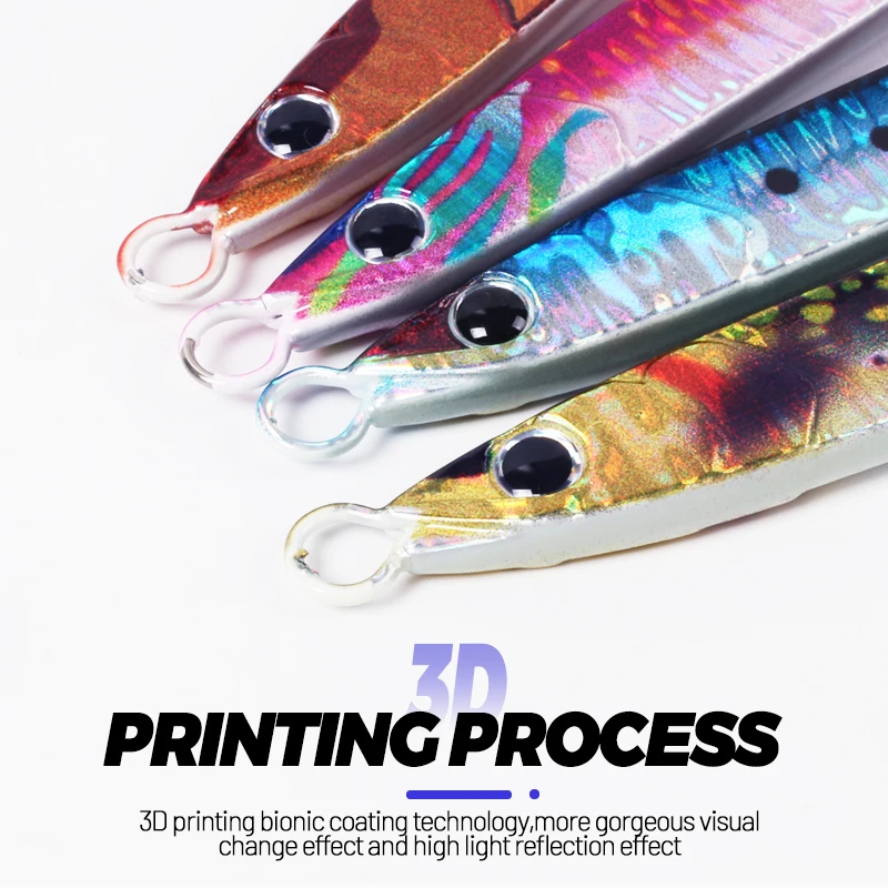 OBSESSION-anzuelos de Metal duro luminoso, 100g, 130g, 150g, 170g, velocidad de caída, anzuelos verticales de hundimiento rápido - imagen 3