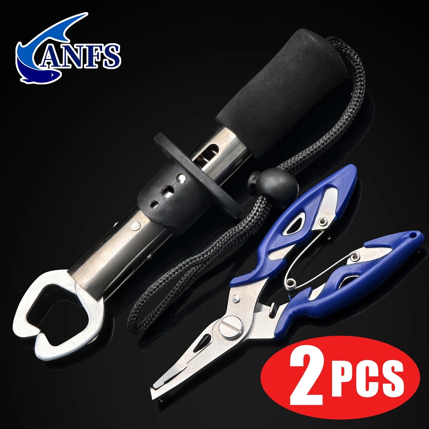 Pinza para labios de pesca multifunción con grip y quitaescamas - imagen 3
