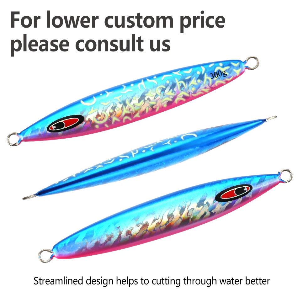 Mookzz-nuevo señuelo de Pesca de Mar de Metal, Jigjing lento, gran peso, 200G/250G/300G, cebo biónico Artificial duro - imagen 3