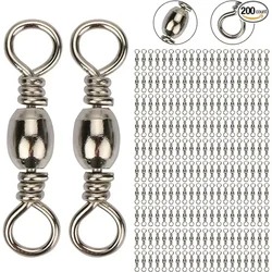 Goture Barril Giratorio Inoxidable para Pesca Marina Conector