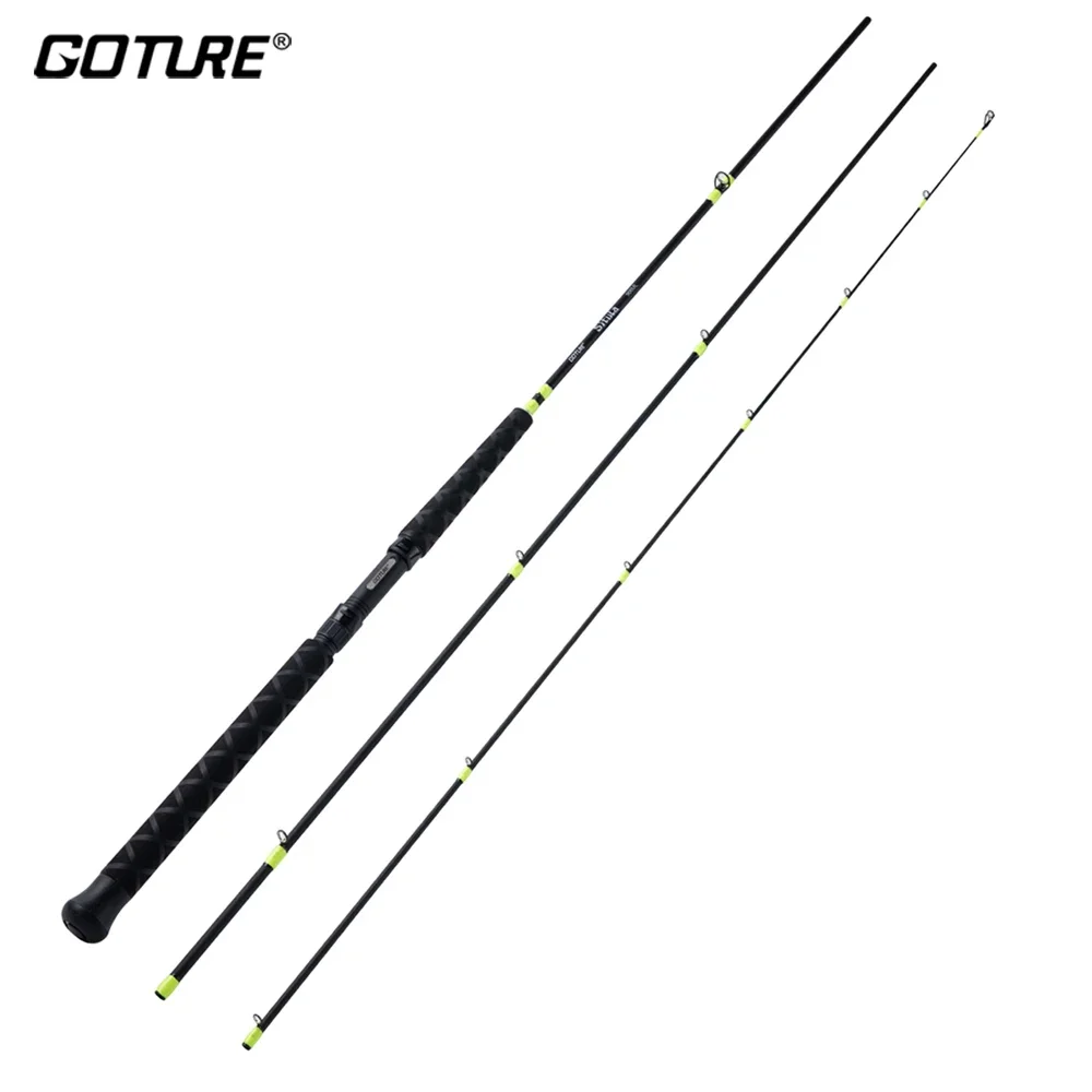 Goture SITULA Crappie caña spinning para pesca ligera
