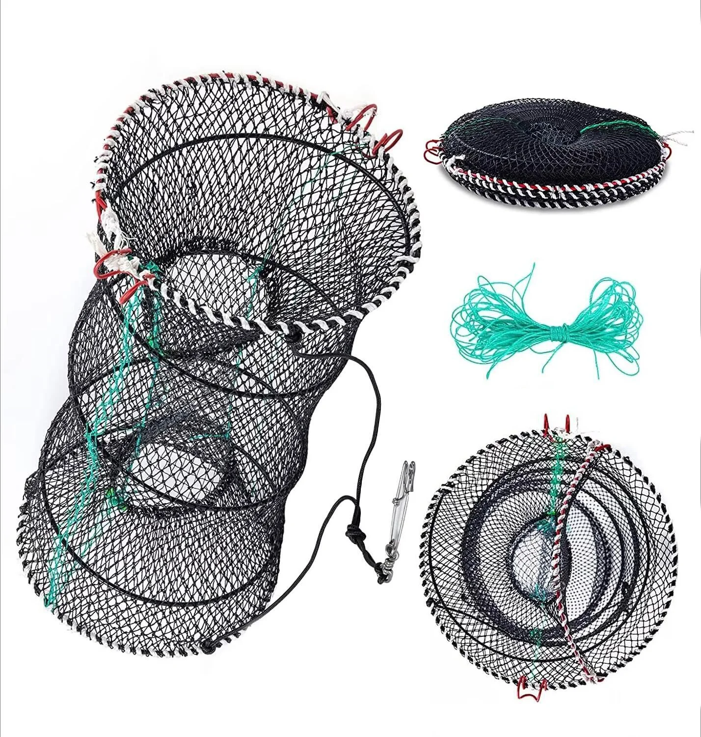 Goture Trampa para peces plegable – Cangrejos, camarones y langosta