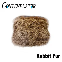 Contemplator piel de conejo natural para atar moscas ninfa y streamer