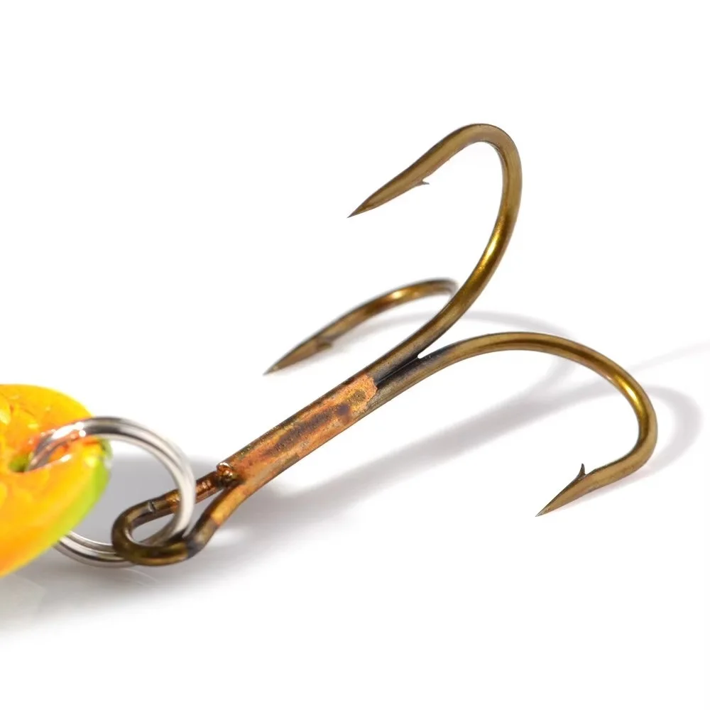 FTK 20g 30g Spinner cuchara cebo señuelo de pesca de Metal cebos artificiales señuelos duros para Lucio con anzuelo triple - imagen 5