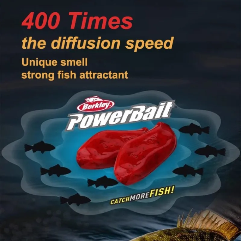 Trozos de bagre americanos Berkley Gulp Blood, gran reemplazo para pesca natural, 2,7 cm, 12 unids/lote por paquete - imagen 3