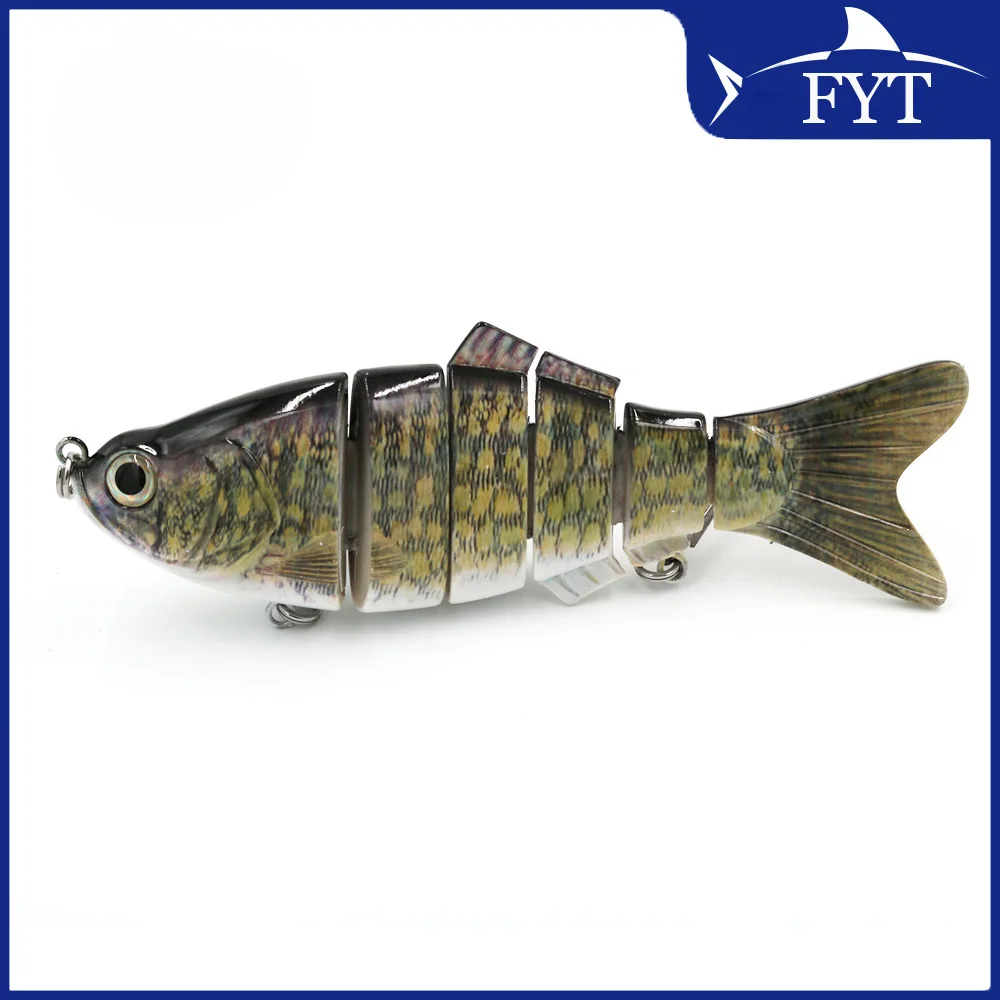 Señuelo de pesca grande de 5 piezas, 6 segmentos, Swimbait Crankbait, cebo duro lento de 110g y 20cm con gancho de pesca, accesorios de pesca - imagen 5