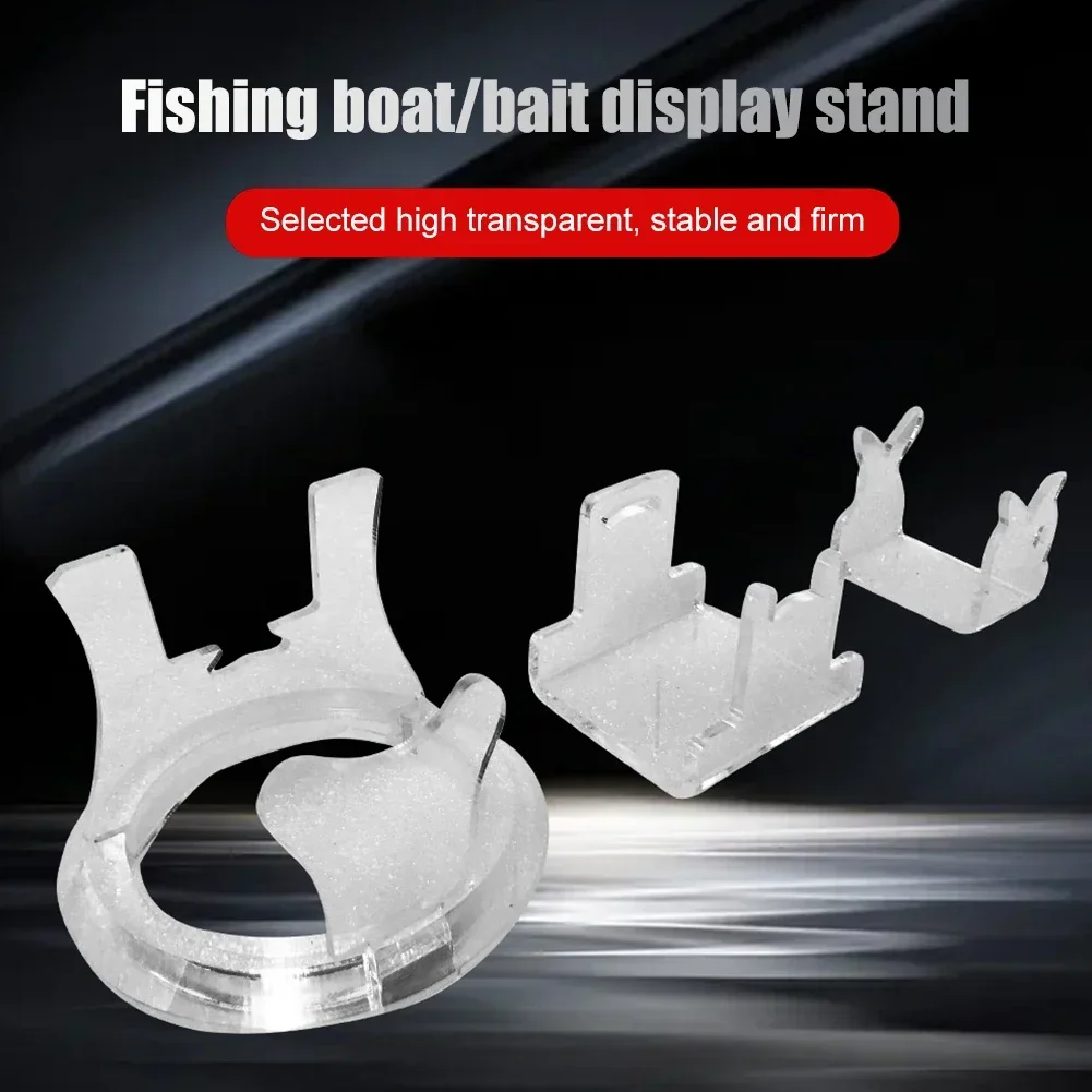 Soporte de exhibición para carrete de pesca, carrete de Baitcasting transparente, soporte para estante de equipo de pesca, tienda de colección, suministros de pesca - imagen 3