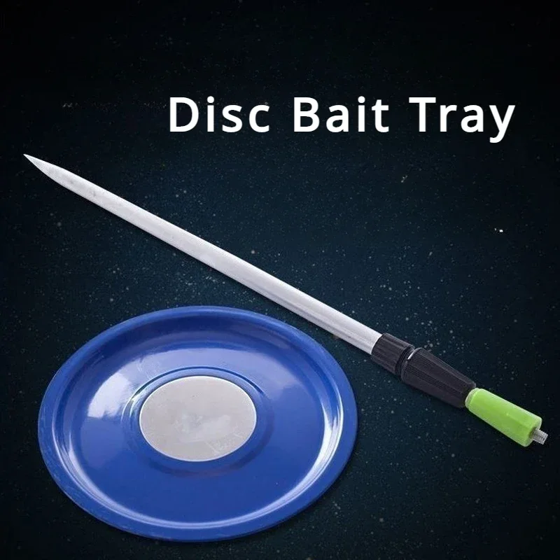 Bandeja de cebo magnética, soporte a presión para inserción de suelo, fuerte, dos capas, tres capas, caja Universal, suministros de herramientas de pesca - imagen 4