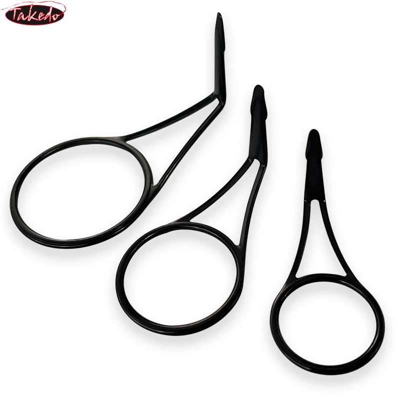 TAKEDO ABOSDG UL anillo guía de luz alimentador de carpa caña de pescar guías de mar componente de reparación de construcción de varillas DIY accesorio de aparejos - imagen 4