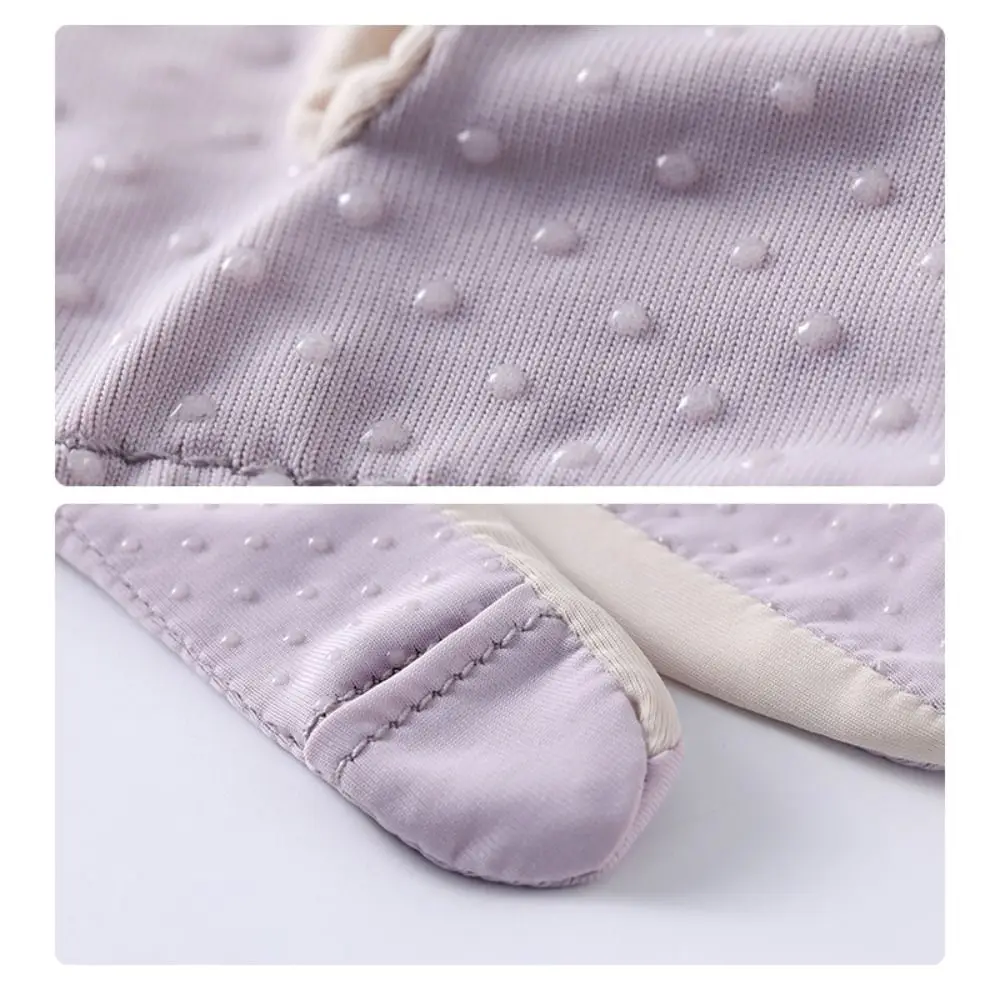 Guantes semidedos abiertos para conducir, malla fina de dos dedos, protección solar, seda de hielo, Anti-UV, Verano - imagen 3