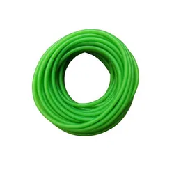 Tirachinas de látex Natural verde para Yoga, tubo de goma de 0,5-5M para caza y tiro, accesorios de banda de tubo elástico alto, diámetro de 2x5mm