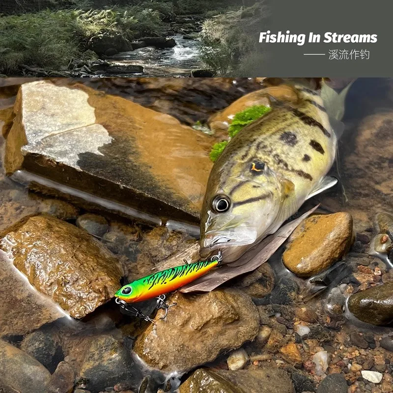 Nuevo 2025 Lurefans pequeño perro paseo flotante hundimiento lápiz Micro objetos señuelo de pesca 1,7g/3g/4,5g cebo duro Wobbler Artificial - imagen 5