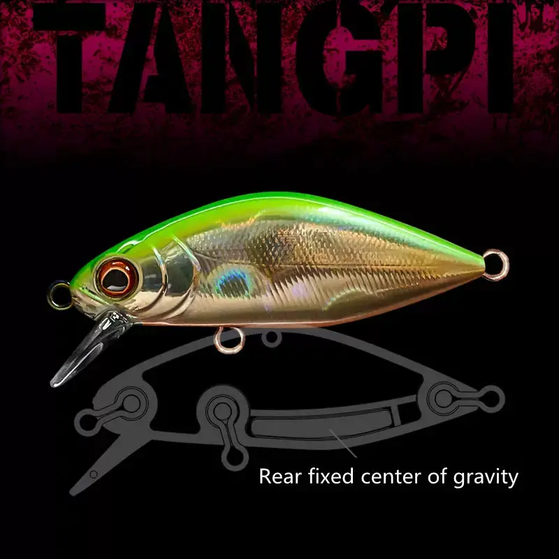 Señuelo de pesca de pececillo de hundimiento lento, nueva guía, poste Tangpi, 2,5g/3,5g, capa de agua entera, Wobbler Artificial Isca para lubina, cebo falso - imagen 3