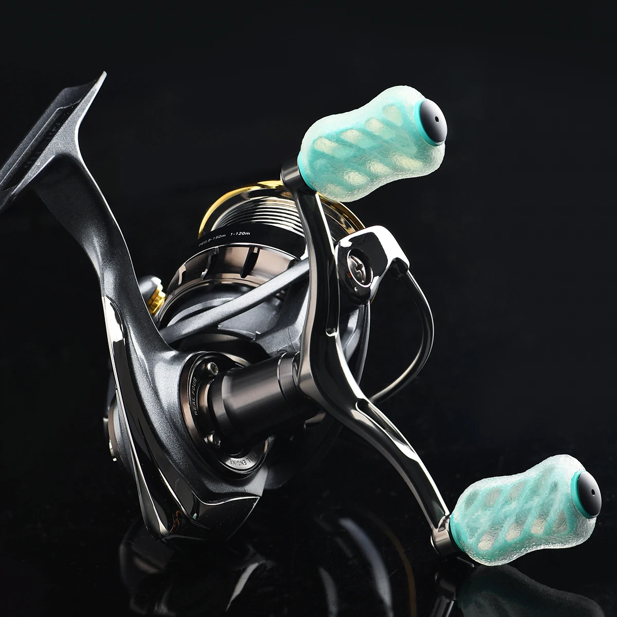 Gomexus-mango de pesca de carbono, perilla de 82mm, 20mm para Spinning Shimano Stella Vanford Stradic 21 Nasci Sephia Vanquish, carrete de pesca - imagen 2