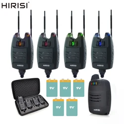 Alarma Inalámbrica LED Hirisi B1228 para Carpa con Indicador de Picada