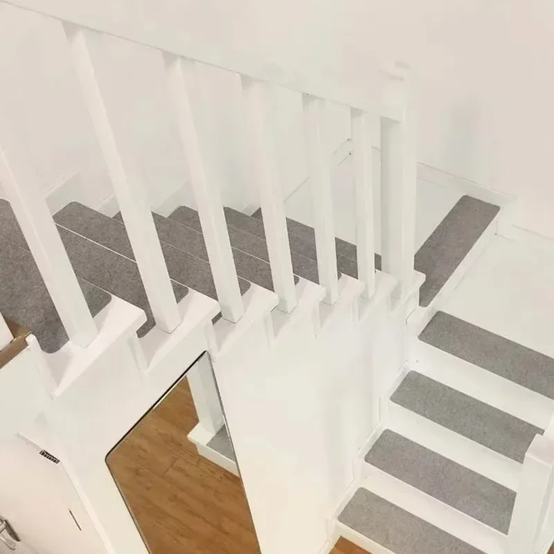 4 Uds. Alfombrillas autoadhesivas antideslizantes para escaleras, cubierta para escalones, cubierta protectora para escaleras del hogar, alfombras para sala de estar - imagen 2