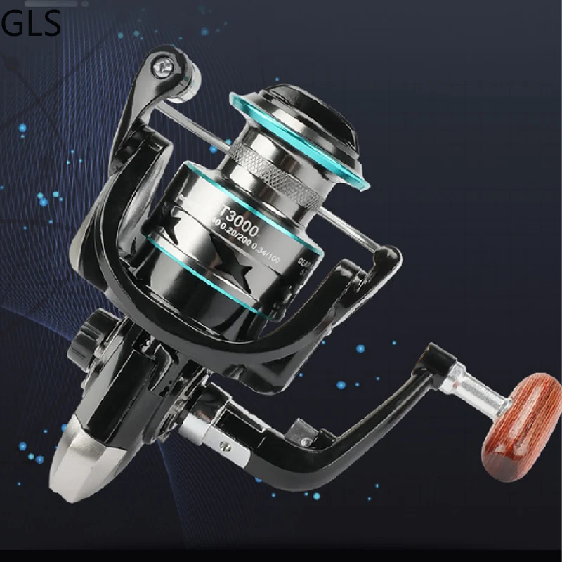 Carrete de pesca de carpa de alta velocidad, intercambiador de mano izquierda/derecha serie ST 1000-7000, relación de engranaje 5,2: 1, rueda giratoria, accesorios de pesca - imagen 3