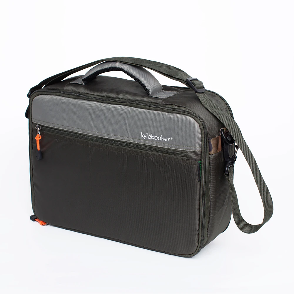 Kylebooker-funda para carrete de pesca con mosca, organizador de aparejos de pesca, bolsa de almacenamiento para carretes giratorios y Baitcasting - imagen 2