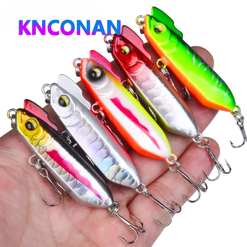 Señuelo tipo lápiz que se hunde VIB 6g 13g 17g, aparejos de Pesca de fundición larga, anzuelo de Pesca de lubina, plantilla de Metal Popper, cebo de silicona, 1 ud. - imagen 2