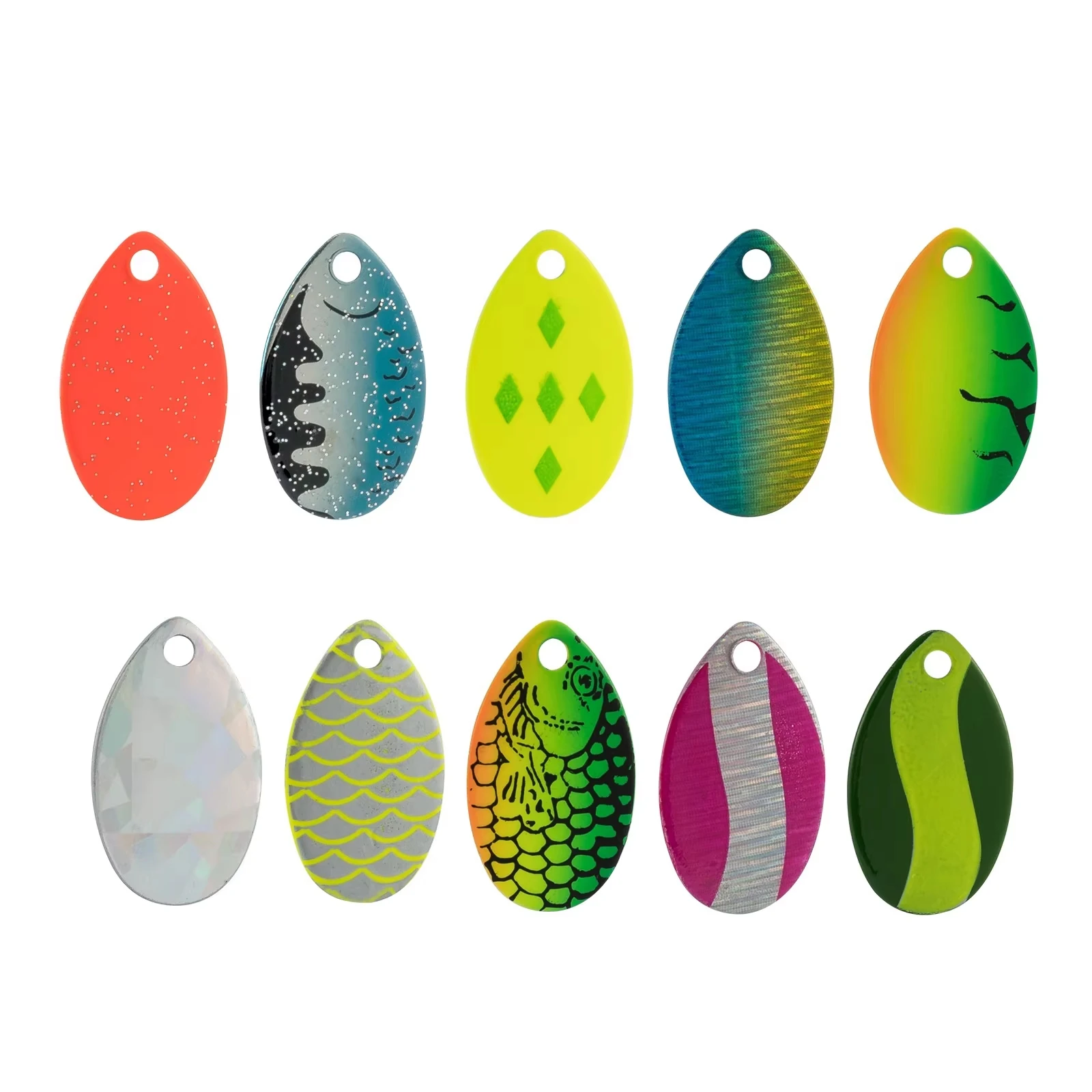 Spinnerbait hoja Indiana para trucha y walleye – señuelo agua dulce - imagen 2