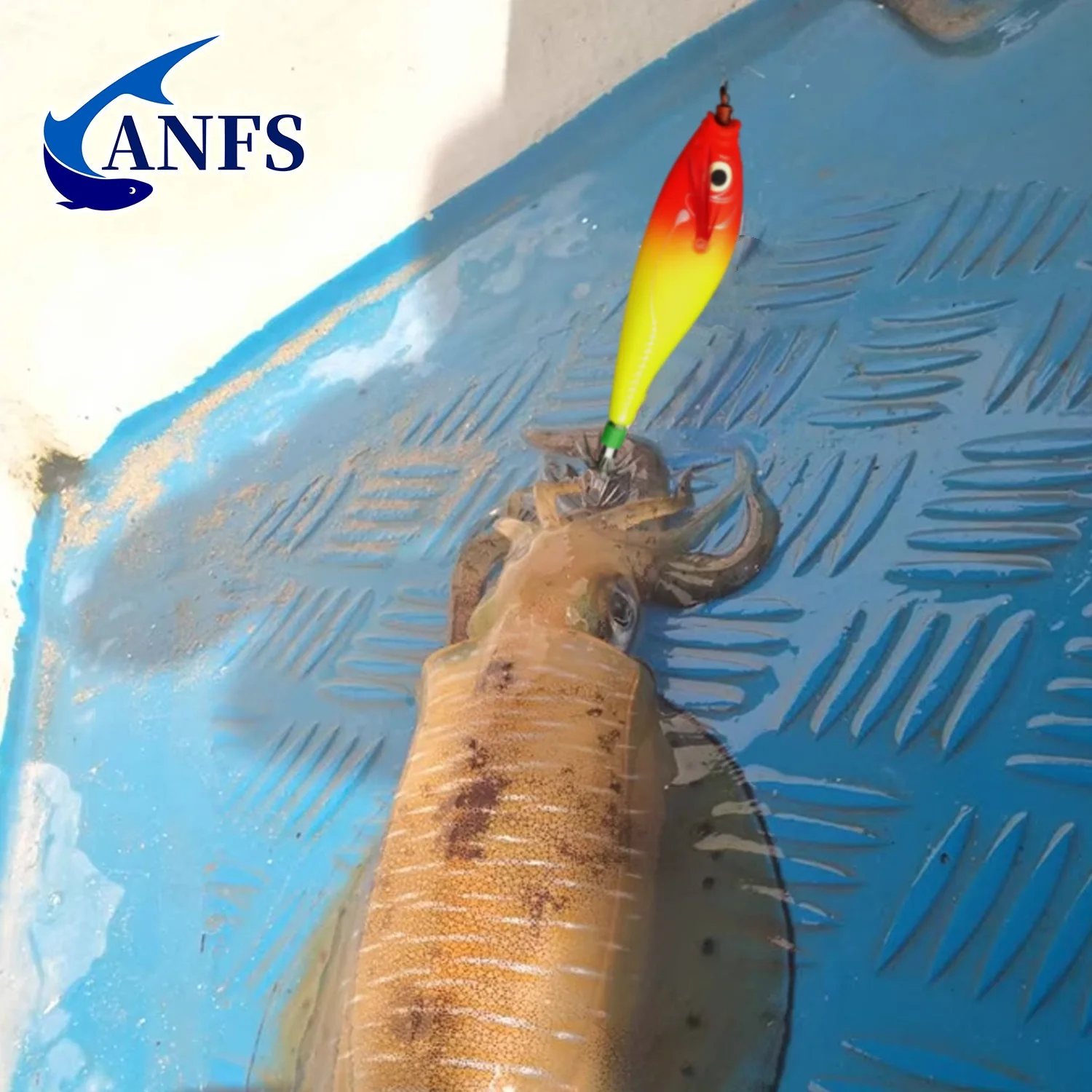 ANFS Señuelos Egi brillantes – Poteras para calamar, sepia y pulpo - imagen 3