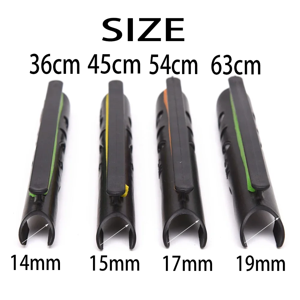 Placa de bobinado de pesca, soporte de líneas, caña, pies de bobina, mano para accesorios de pesca, tamaño 3,6 M 4,5 M 5,4 M 6,3 M, 5 uds. - imagen 2