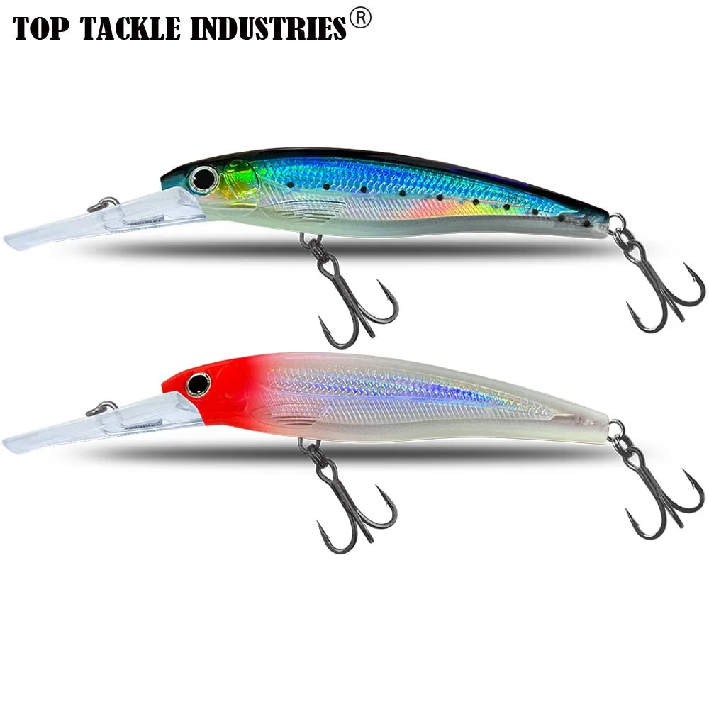 Señuelo de pesca flotante de 160mm, 75g, labio largo, Crankbait grande, pesca de curricán, Isca, Lucio Artificial, 1 unidad - imagen 5