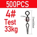 500pcs size 4