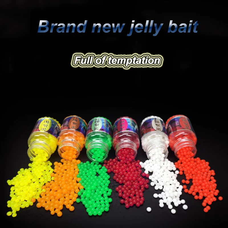 Señuelo de pesca, cebo de gelatina, gancho de partículas de pesca, hierba de carpa cruciana, cuentas de pesca, bolas de explosión, cebo de píldora para morder - imagen 2