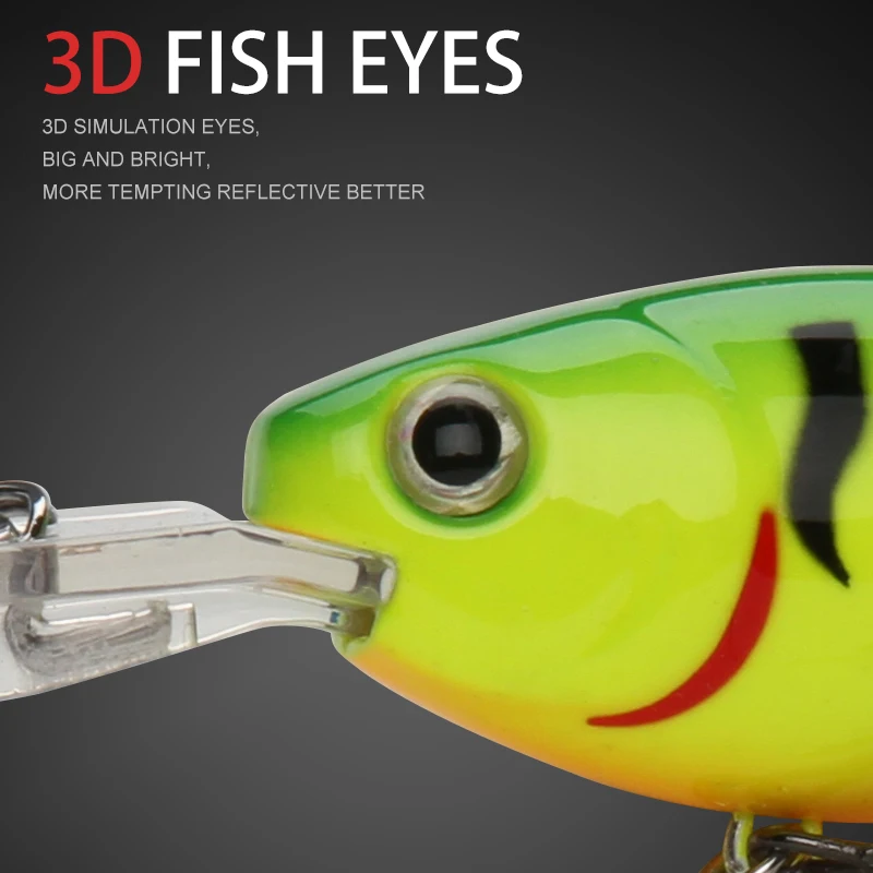 Wondershot A23 Crankbaits Swimbait articulado 70mm 13g señuelos Minnow cebo Artificial Wobblers para accesorios de pesca de Lucio - imagen 4