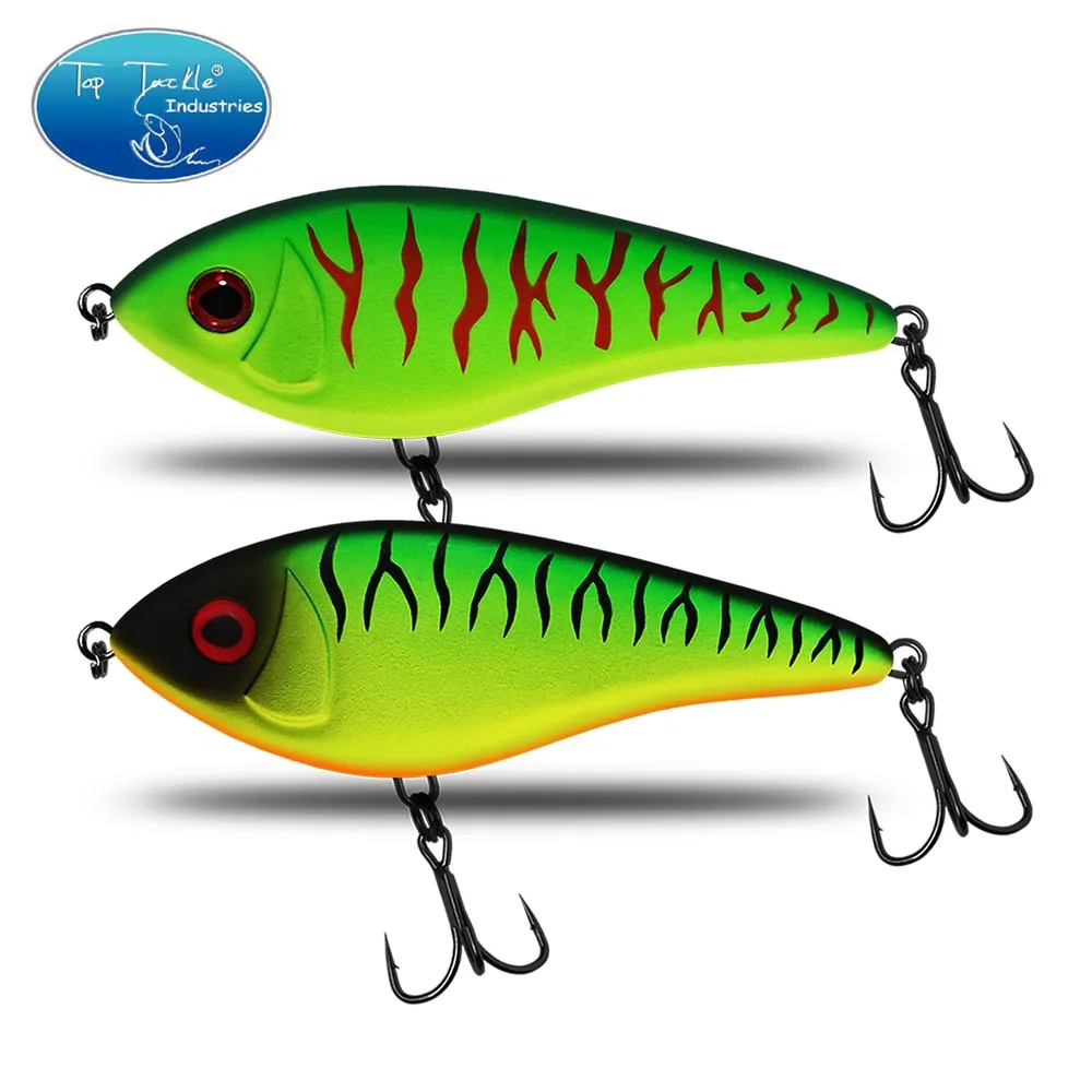 Señuelo de pesca Jerkbait, 10cm, 30g/35g, sonido fuerte, Lucio, nuevo molde, Wobblers artificiales duros, perca - imagen 2