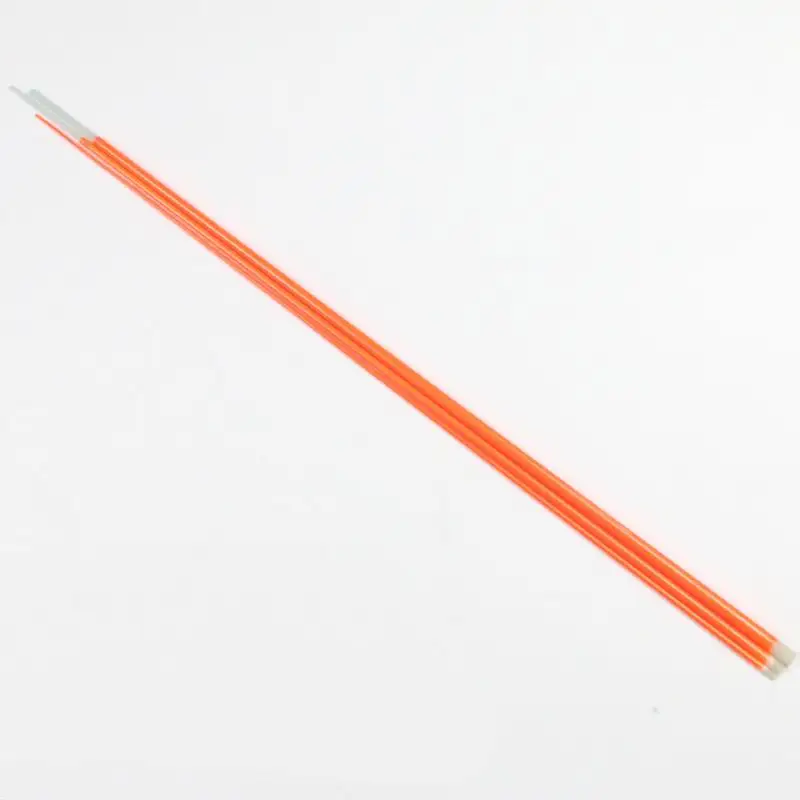 GF130 GF144 GF155 TP123 144cm 155cm 1,44m 1,55m 3 secciones UL secciones huecas de fibra de vidrio - imagen 2