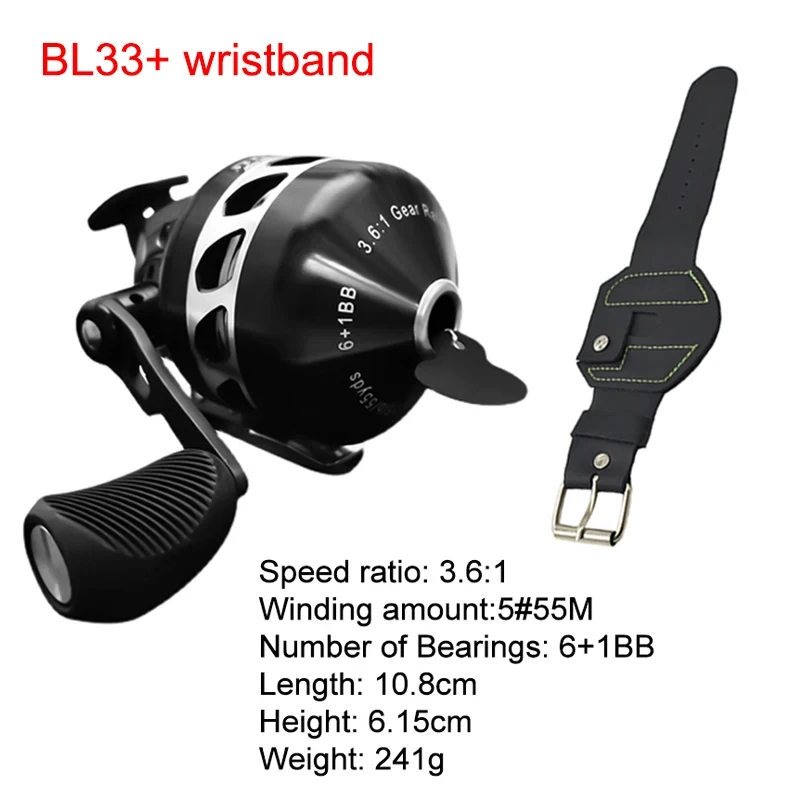 Experimente la emoción de la pesca con la pulsera BL33+ diseñada para la mejor comodidad y rendimiento