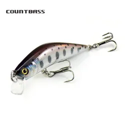 Señuelo duro hundido tipo Minnow para pesca de trucha y lubina