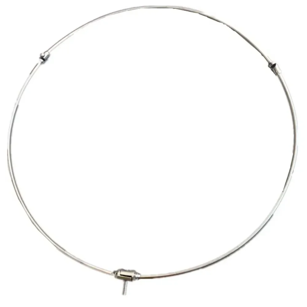 POUI COME DREAM Red de aterrizaje de acero inoxidable sólido, red de repuesto y marco, red de pesca resistente al desgaste, 40CM-60CM