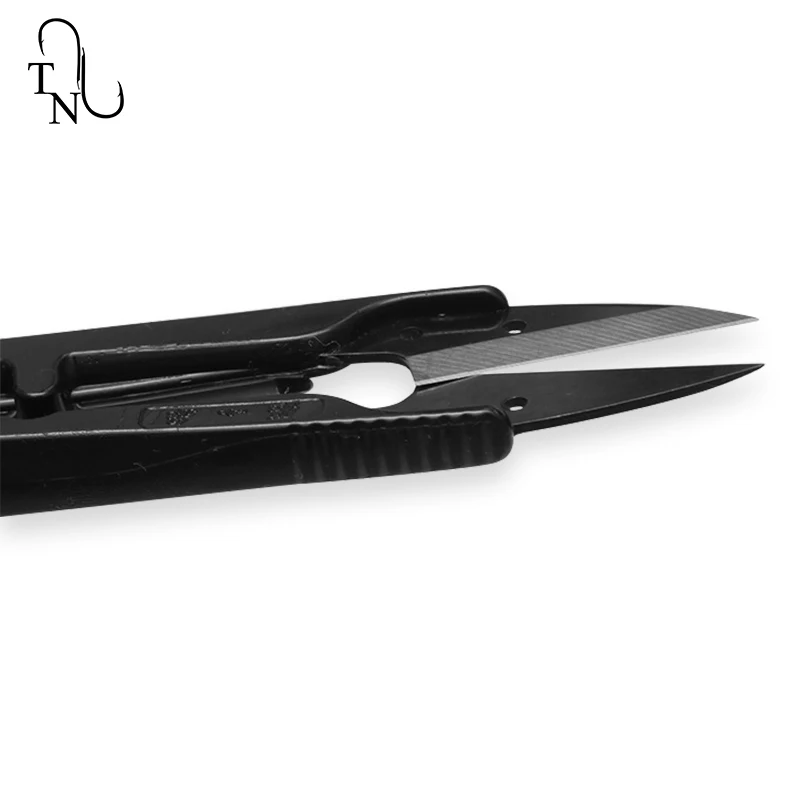 Tijeras de pesca de acero con alto contenido de carbono, 1 piezas, herramienta de costura, uso en peces, TN107 - imagen 3