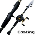 cast rod right reel