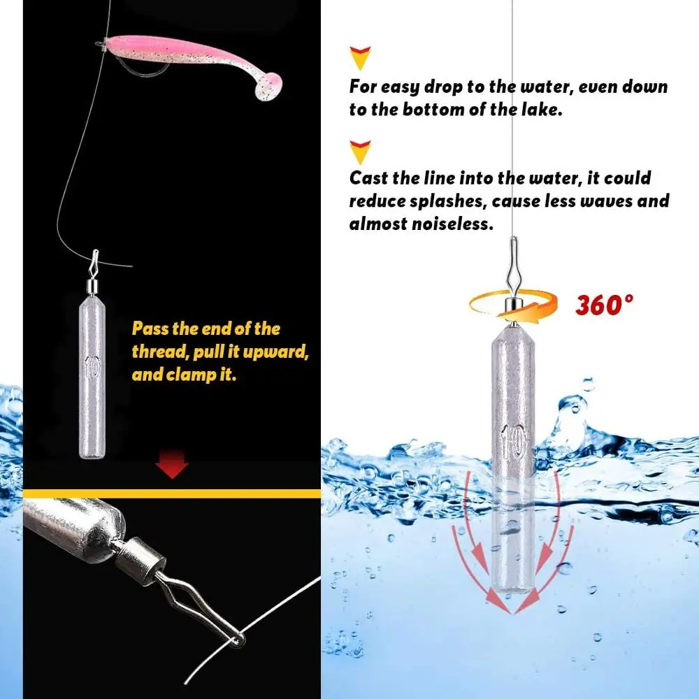 Plomos de pesca lastre de 3,5g a 20g para aparejos - imagen 5
