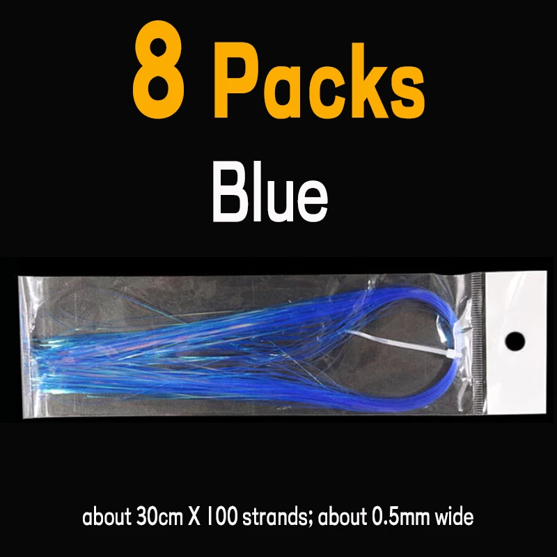 8 bags blue