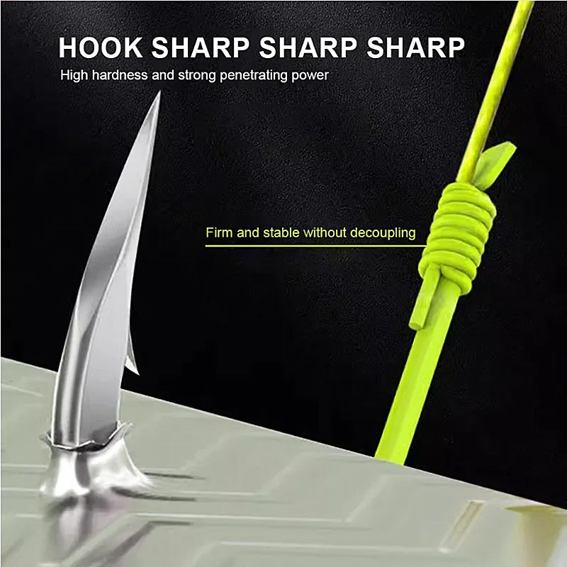 Grupo de líneas de carpa europea, jaula de cebo de resorte, juego de línea de PE, gancho de cuerda de púas recubierto de goma, juego de pesca con múltiples ganchos, 2 uds. - imagen 2