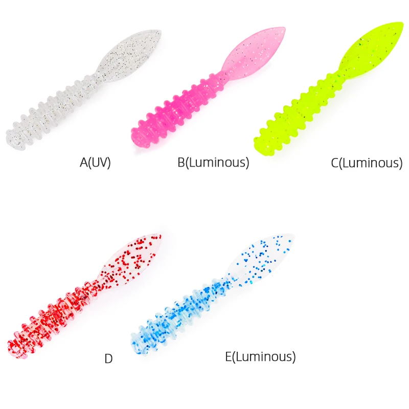 TSURINOYA-señuelo de pesca suave, 10 piezas, 36mm, 0,4g, PROMENADE AJING, Rockfishing, Swimbait, Jig, gusano, cebos artificiales - imagen 3