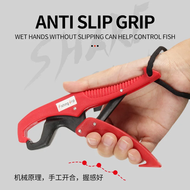 Alicates de pesca, Kit de pinza de labios de acero de alto carbono, removedor de anzuelos de anillo dividido, cortador, accesorios de pesca, aparejos con funda - imagen 5