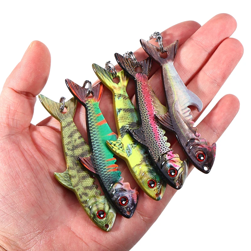 WEIHE 1 pieza abridor de botellas en forma de pez tipo B 12,5 cm 30g forma de señuelo - imagen 5