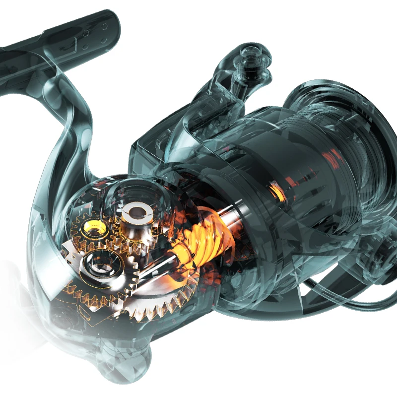 Carrete de spinning HISTAR M9 de cuerpo metálico - imagen 2