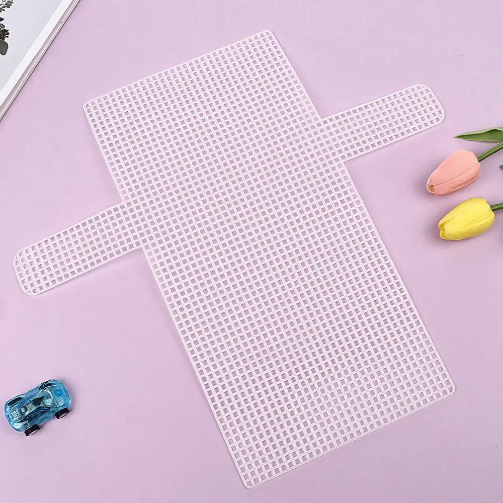 Variedad de accesorios de bricolaje, placa de rejilla de Material tejido, pieza tejida para tejer bolsas - imagen 4