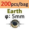 200pcs 5mm EARTH